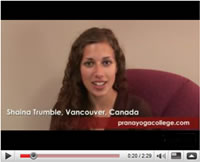 Video Testimonials from yoga teacher training graduates